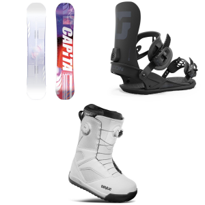 Image of CAPiTA Pathfinder Camber Snowboard 2025 - 155W Package (155W cm) + M Mens in Green size 155W/M | Aluminum