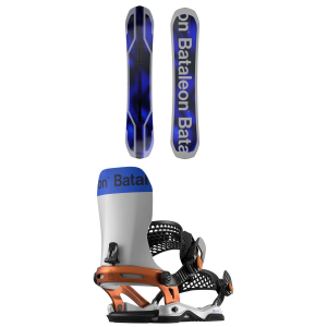 Image of Bataleon Goliath Snowboard 2025 - 156 Package (156 cm) + M/L Mens in Black size 156/M/L | Nylon/Aluminum