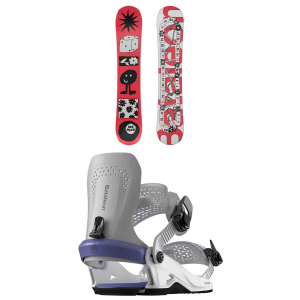 Image of Women's Bataleon Moodboard Snowboard 2025 - 146 Package (146 cm) + S Womens in Coral size 146/S | Aluminum