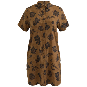 Image of Women's Roark Bless Up Dress 2024 in Brown size Medium | Nylon/Rubber