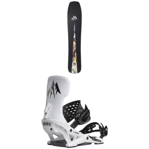 Image of Jones Mind Expander Snowboard 2025 - 158 Package (158 cm) + M Mens /Plastic in Black size 158/M | Polyester/Plastic