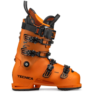 Image of Tecnica Mach1 MV 130 Ski Boots 2025 in Orange size 27.5 | Aluminum/Polyester