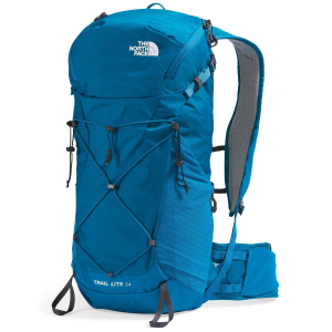 Image of The North Face Trail Lite 24 Backpack 2025 in Blue size Small/Medium | Nylon