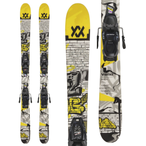 Image of Kid's Volkl Revolt Jr Urban Skis + vMotion 4.5 Jr BindingsKids' 2025 size 118