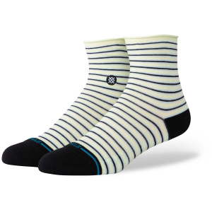 Image of Women's Stance Fade Quarter Socks 2024 in Blue size Medium | Nylon/Cotton/Elastane