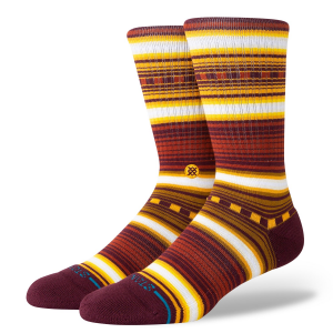 Image of Stance Windy Pine Crew Socks 2024 size Large | Nylon/Cotton/Elastane