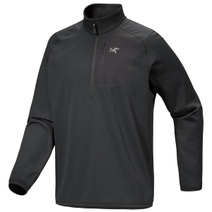 Image of Arc'teryx Delta 1/2 Zip Men's 2025 in Black size X-Large | Polyester