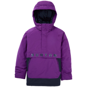 Image of Kid's Burton Frostner 2L Anorak Jacket 2025 in Black size X-Small | Nylon