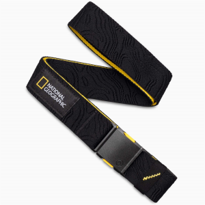 Image of Arcade National Geographic Topo Belt 2024 in Black | Polyester/Plastic