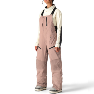 Image of Women's 686 GORE-TEX Stretch Dispatch Bibs 2025 Antler size X-Large | Nylon/Wool