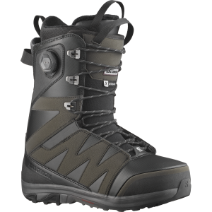 Image of Salomon X Approach Lace SJ Boa Snowboard Boots 2025 in Black size 11 | Rubber