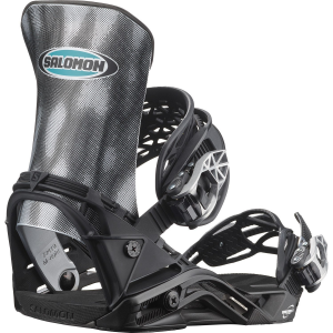 Image of Salomon District Pro Team Snowboard Bindings 2025 size Large | Nylon