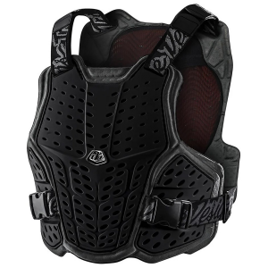 Image of Troy Lee Designs Rockfight CE Flex Chest Protector 2025 - X-Large/2X in Black size X-Large/2X-Large