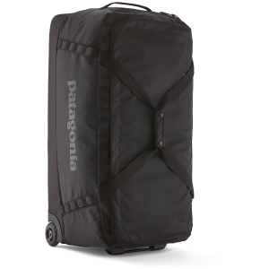 Image of Patagonia Hole(R) Wheeled Duffel Bag 2026 in Black size 100L | Polyester