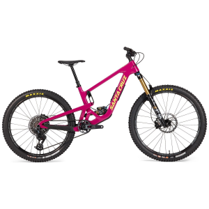 Image of Santa Cruz Bronson 5 CC X0 AXS Complete Mountain Bike 2025 in Purple size Medium