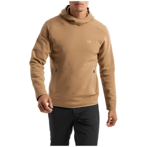 Image of Arc'teryx Kyanite Pullover Hoodie Men's 2024 in Brown size X-Large | Nylon/Elastane/Polyester