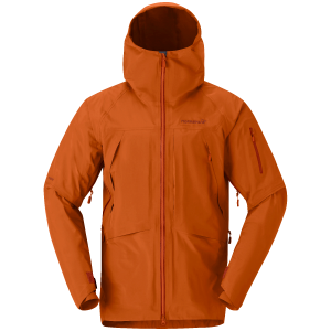 Image of Norrona M re GORE-TEX Jacket Men's 2025 in Orange size Medium | Nylon/Polyester