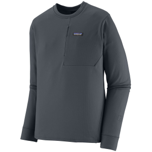 Image of Patagonia R1 Thermal Crew Men's 2025 in Blue size Large | Spandex/Polyester