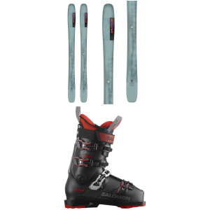 Salomon QST 98 Skis 2024 - 189 Package (189 cm) + 24.5 M's Alpine Ski Boots in Red size 189/24.5 | Polyester