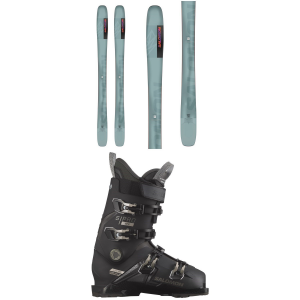 Salomon QST 98 Skis 2024 - 183 Package (183 cm) + 31.5 M's Alpine Ski Boots in Black size 183/31.5 | Polyester