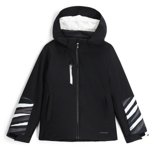 Image of Kid's Spyder Mila Jacket Girls' 2025 in Black size 16 | Polyester