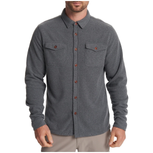 Image of Vuori Aspen Shirt Jacket Men's 2024 in Gray size X-Large | Polyester