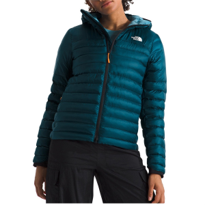 Image of Women's The North Face Terra Peak Hoodie 2025 in Blue size X-Small | Nylon/Elastane