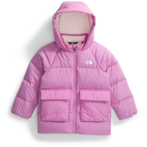 Image of Kid's The North Face North Down Fleece-Lined Parka Jacket Toddlers' 2025 Pink size 7 | Polyester