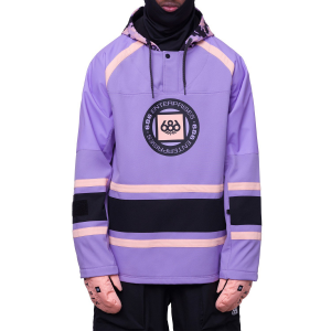 Image of 686 Waterproof Slapshot Hoodie Men's 2024 Purple size Small | Polyester