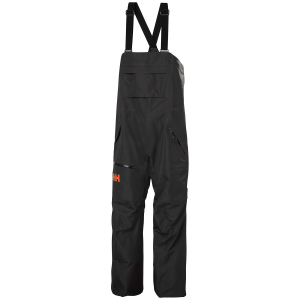 Image of Helly Hansen Elevation Infinity Shell Bibs Men's 2025 in Black size Large | Polyester