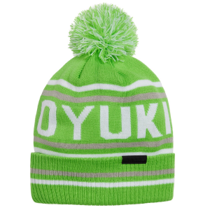 Image of Oyuki Logo Beanie Hat 2025 in Green | Acrylic