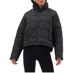 Image of Women's Halfdays Nellie Packable Puffer 2025 Jacket in Black size Medium | Nylon