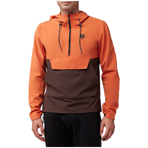 Image of Fox Racing Fox Ranger Wind Pullover 2024 in Orange size Medium | Spandex/Polyester