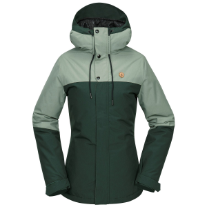 Image of Women's Volcom Bolt Insulated Jacket 2025 in Green size Large