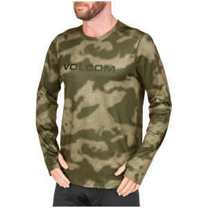 Image of Volcom V-Science Crew Men's 2025 in Green size X-Small | Elastane/Polyester