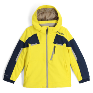 Image of Kid's Spyder Leader Jacket Toddler Boys' 2025 in Yellow size 6 | Polyester