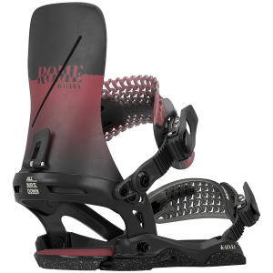 Image of Women's Rome Katana Snowboard Bindings 2025 in Black size Small | Aluminum