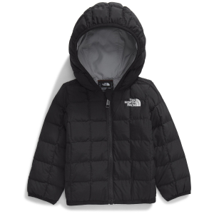 Image of Kid's The North Face Reversible ThermoBall(TM) Hooded Jacket Infants' 2025 in Black size 3M-6M | Polyester