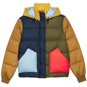 Women's The Great Outdoors The Down Polar Puffer 2024 Appalachian Colorblock Jacket size Small | Nylon