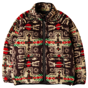 Image of Manastash Chimayo Fleece Jacket Men's 2024 in Brown size X-Large