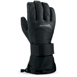 Image of Dakine Wristguard Gloves 2025 in Black size X-Large | Nylon/Leather/Rubber