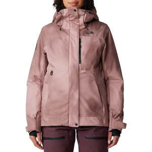 Image of Women's Mountain Hardwear Powder Maven(TM) Jacket 2025 in Brown size Large | Nylon/Polyester