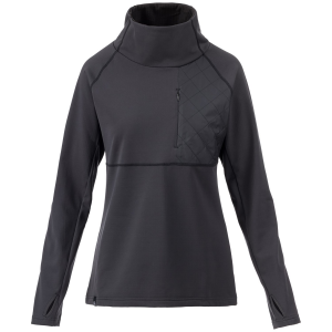 Image of Women's Flylow Sondra Fleece 2025 in Black size X-Small | Elastane/Polyester