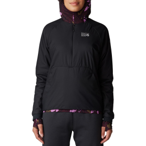 Image of Women's Mountain Hardwear Kor Alloy(TM) Crew 2025 in Black size Medium | Nylon