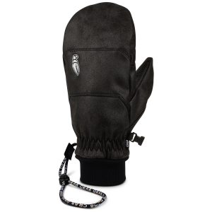 Image of Crab Grab Chop Mittens 2025 in Black size Medium | Leather/Polyester