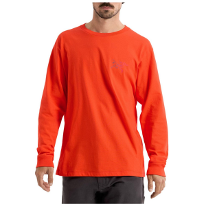 Image of Arc'teryx Kragg Cotton Heatmap Long-Sleeve T-Shirt Men's 2025 in Orange size Medium