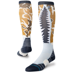 Image of Stance Warbird UL Wool Snow Socks 2025 in Blue size Large | Nylon/Wool/Elastane