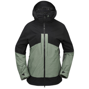 Image of Women's Volcom AT Stretch GORE-TEX Jacket 2025 in Green size Small