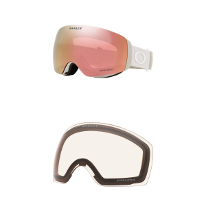 Image of Oakley Flight Deck M Goggles 2025 Package () + Accessories in Gold