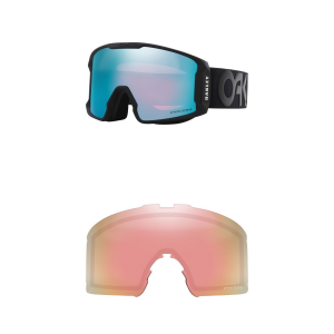 Image of Oakley Line Miner L Goggles 2025 Package () + Accessories in Black